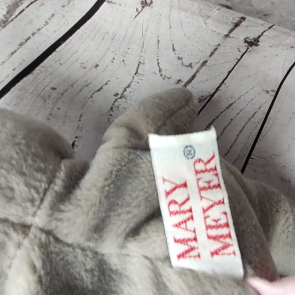 Mary Meyer Vintage Mouse Snuffy Plush Gray Beanie 1998 Yankee Candle Mascot 9" - Picture 4 of 6